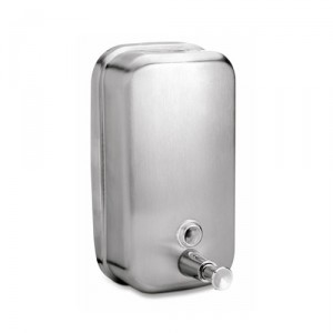 DISPENSADOR ACERO INOXIDABLE PARA JABON LIQUIDO